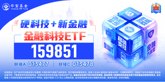 A股放量反攻，金融科技ETF（159851）领涨近4%，港股火热3连阳，行情赛点临近？明日揭晓  第5张